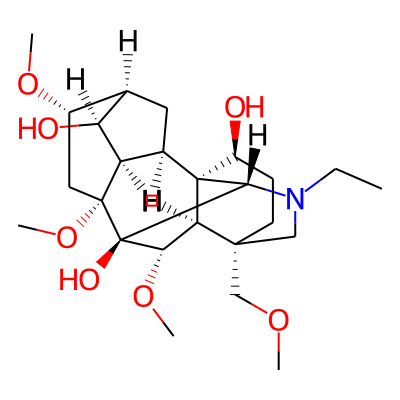 (1S,2R,3R,4S,5S,6S,8R,9S,10S,13S,16S,17R,18S)-11-ethyl-6,8,18-trimethoxy-13-(methoxymethyl)-11-azahexacyclo[7.7.2.12,5.01,10.03,8.013,17]nonadecane-4,9,16-triol