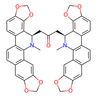 1-[(23S)-24-methyl-5,7,18,20-tetraoxa-24-azahexacyclo[11.11.0.02,10.04,8.014,22.017,21]tetracosa-1(13),2,4(8),9,11,14(22),15,17(21)-octaen-23-yl]-3-[(23R)-24-methyl-5,7,18,20-tetraoxa-24-azahexacyclo[11.11.0.02,10.04,8.014,22.017,21]tetracosa-1(13),2,4(8),9,11,14(22),15,17(21)-octaen-23-yl]propan-2-one