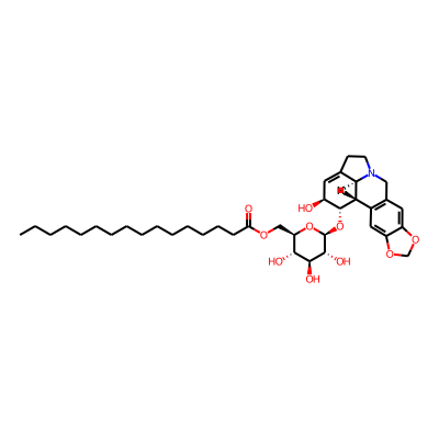 [(2R,3S,4S,5R,6R)-3,4,5-trihydroxy-6-[[(1S,17S,18S,19S)-17-hydroxy-5,7-dioxa-12-azapentacyclo[10.6.1.02,10.04,8.015,19]nonadeca-2,4(8),9,15-tetraen-18-yl]oxy]oxan-2-yl]methyl hexadecanoate