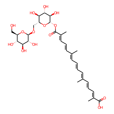 beta-D-gentiobiosyl crocetin
