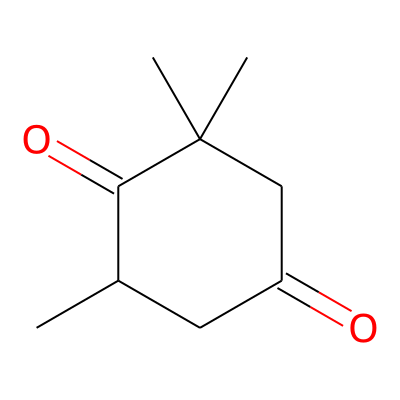 2,2,6-Trimethylcyclohexane-1,4-dione