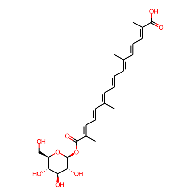 beta-D-glucosyl crocetin