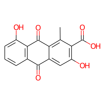 3,8-Dihydroxy-1-methylanthraquinone-2-carboxylic acid