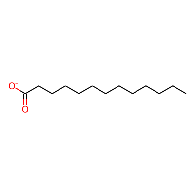 Tridecanoate