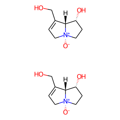(1R,4R,8R)-7-(hydroxymethyl)-4-oxido-2,3,5,8-tetrahydro-1H-pyrrolizin-4-ium-1-ol