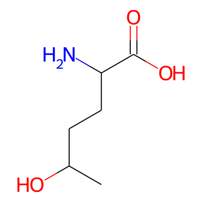 2-Amino-5-hydroxyhexanoic acid