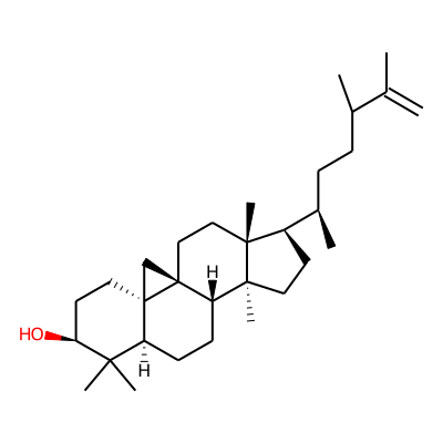 24-Methyl-25(27)-dehydrocycloartanol