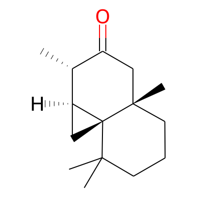 Cyclopropa[d]naphthalen-3(1H)-one, octahydro-2,4a,8,8-tetramethyl-, (1aS,2S,4aS,8aS)-