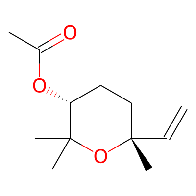 (3R,6R)-6-ethenyl-2,2,6-trimethyloxan-3-yl acetate
