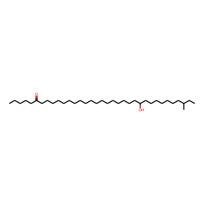25-Hydroxy-33-methylpentatricontan-6-one