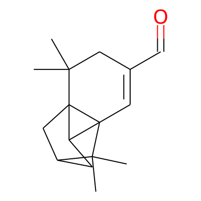 Cycloisolongifolene, 8,9-dehydro-9-formyl-