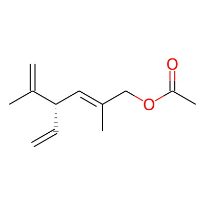 (S,E)-2,5-Dimethyl-4-vinylhexa-2,5-dien-1-yl acetate