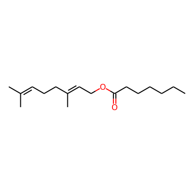 Geranyl heptanoate