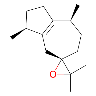 1,2,3,4,5,6,7,8-Octahydro-1,4-dimethyl-7-(1-methylethylidene)azulene monoepoxide