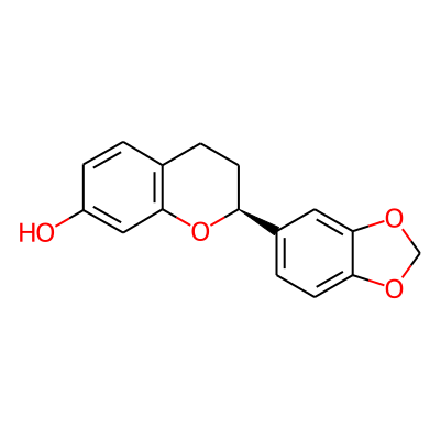 7-Hydroxy-3',4'-methylenedioxyflavan