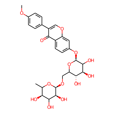 3-(4-methoxyphenyl)-7-[(2S,4S,5S)-3,4,5-trihydroxy-6-[[(2R,3S,5R)-3,4,5-trihydroxy-6-methyloxan-2-yl]oxymethyl]oxan-2-yl]oxychromen-4-one