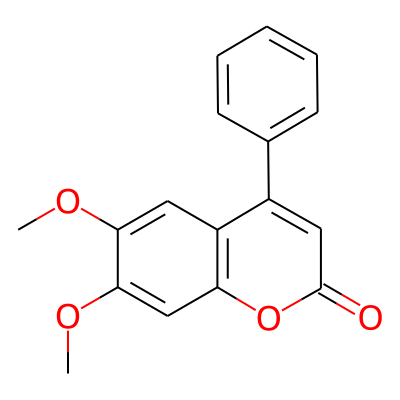 6,7-Dimethoxy-4-phenylcoumarin