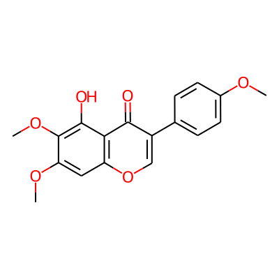 5-Hydroxy-6,7,4'-trimethoxyisoflavone