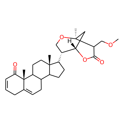 (1S,5S,8R)-8-[(10R,13S)-10,13-dimethyl-1-oxo-4,7,8,9,11,12,14,15,16,17-decahydrocyclopenta[a]phenanthren-17-yl]-4-(methoxymethyl)-5-methyl-2,6-dioxabicyclo[3.3.1]nonan-3-one