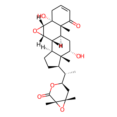 (1S,2S,4S,5R,10R,11S,13S,14R,15R,18S)-15-[(1S)-1-[(1S,4R,6S)-1,6-dimethyl-2-oxo-3,7-dioxabicyclo[4.1.0]heptan-4-yl]ethyl]-5,13-dihydroxy-10,14-dimethyl-3-oxapentacyclo[9.7.0.02,4.05,10.014,18]octadec-7-en-9-one