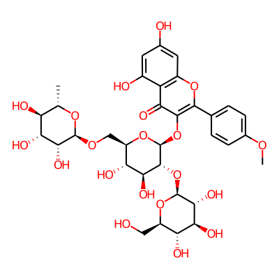Kaempferide triglycoside