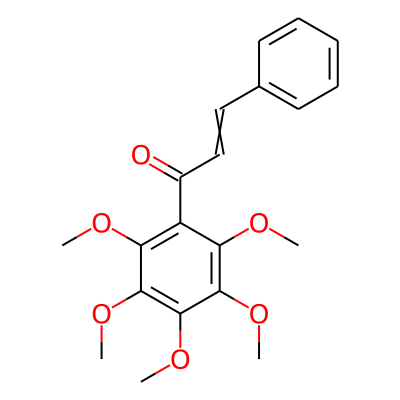 2',3',4',5',6'-Pentamethoxychalcone