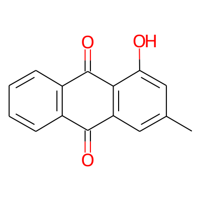9,10-Anthracenedione, 1-hydroxy-3-methyl-