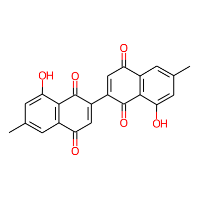 8-Hydroxy-2-(8-hydroxy-6-methyl-1,4-dioxonaphthalen-2-yl)-6-methylnaphthalene-1,4-dione