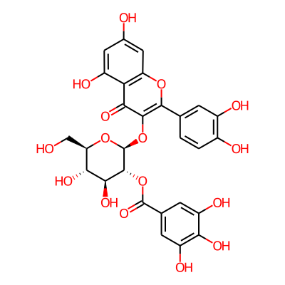 [(2S,3R,4S,5S,6R)-2-[2-(3,4-dihydroxyphenyl)-5,7-dihydroxy-4-oxo-chromen-3-yl]oxy-4,5-dihydroxy-6-(hydroxymethyl)tetrahydropyran-3-yl] 3,4,5-trihydroxybenzoate