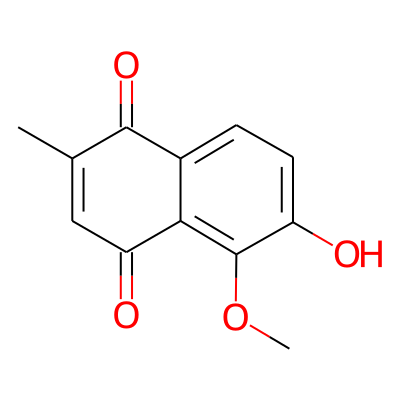 6-Hydroxy-5-methoxy-2-methyl-1,4-naphthoquinone