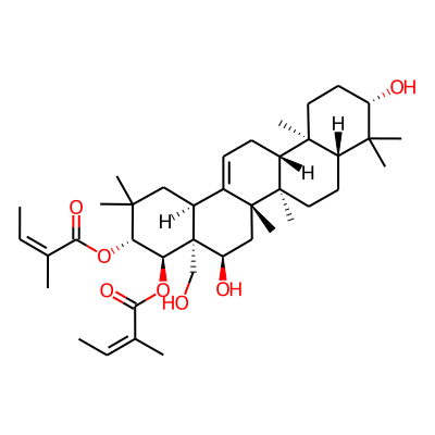 21beta-O,22alpha-O-Diangeloylbarringtogenol C