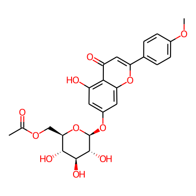 [(2R,3S,4S,5R,6S)-3,4,5-trihydroxy-6-[5-hydroxy-2-(4-methoxyphenyl)-4-oxochromen-7-yl]oxyoxan-2-yl]methyl acetate