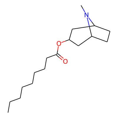 Tropine nonanoate