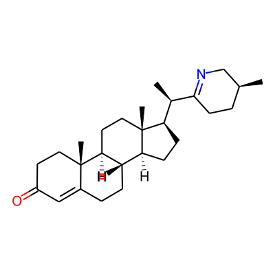 (8S,9S,10R,13S,14S,17R)-10,13-dimethyl-17-[(1R)-1-[(3S)-3-methyl-2,3,4,5-tetrahydropyridin-6-yl]ethyl]-1,2,6,7,8,9,11,12,14,15,16,17-dodecahydrocyclopenta[a]phenanthren-3-one