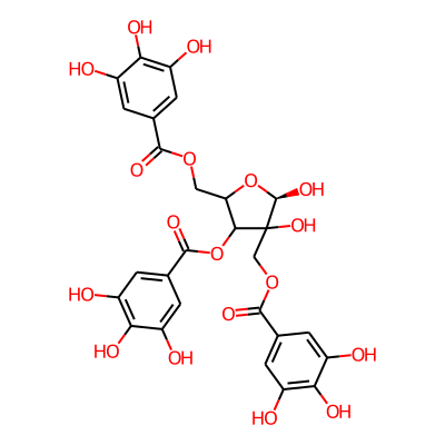 [(5R)-4,5-dihydroxy-3-(3,4,5-trihydroxybenzoyl)oxy-4-[(3,4,5-trihydroxybenzoyl)oxymethyl]oxolan-2-yl]methyl 3,4,5-trihydroxybenzoate