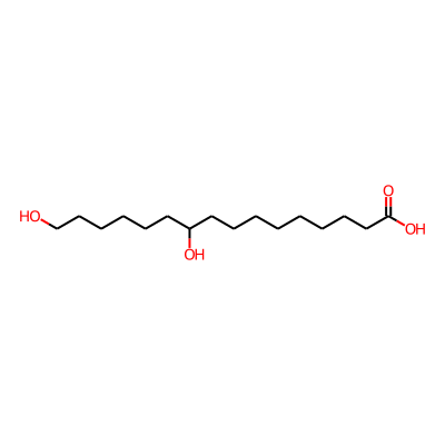 10,16-Dihydroxyhexadecanoic acid