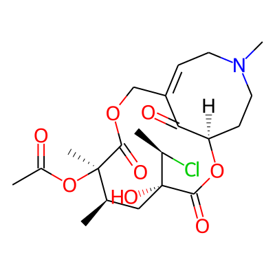 [(1R,4S,6R,7R,11Z)-4-[(1R)-1-chloroethyl]-4-hydroxy-6,7,14-trimethyl-3,8,17-trioxo-2,9-dioxa-14-azabicyclo[9.5.1]heptadec-11-en-7-yl] acetate