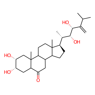 (2R,3S,17R)-17-[(2S,3R,4R)-3,4-dihydroxy-6-methyl-5-methylideneheptan-2-yl]-2,3-dihydroxy-10,13-dimethyl-1,2,3,4,5,7,8,9,11,12,14,15,16,17-tetradecahydrocyclopenta[a]phenanthren-6-one