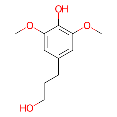 4-(3-Hydroxypropyl)-2,6-dimethoxyphenol