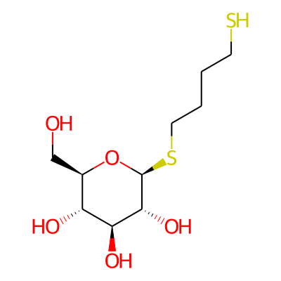 (2R,3S,4S,5R,6S)-2-(hydroxymethyl)-6-(4-sulfanylbutylsulfanyl)oxane-3,4,5-triol