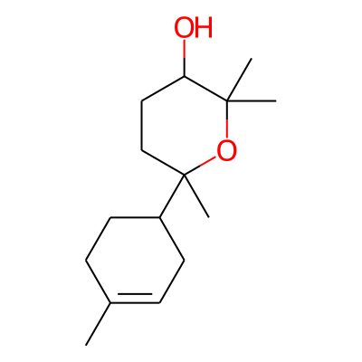 Tetrahydro-2,2,6-trimethyl-6-(4-methyl-3-cyclohexen-1-yl)-2H-pyran-3-ol