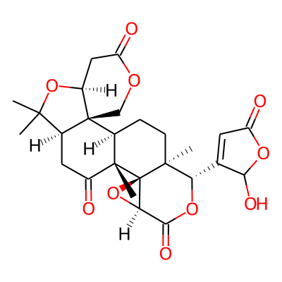 (1R,2R,7S,10R,13R,14R,16S,19R,20S)-19-(2-hydroxy-5-oxo-2H-furan-3-yl)-9,9,13,20-tetramethyl-4,8,15,18-tetraoxahexacyclo[11.9.0.02,7.02,10.014,16.014,20]docosane-5,12,17-trione