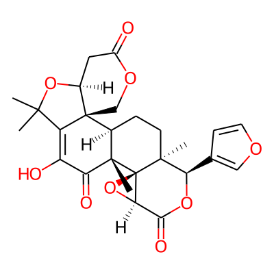 (1R,2R,7S,13R,14R,16S,19R,20S)-19-(furan-3-yl)-11-hydroxy-9,9,13,20-tetramethyl-4,8,15,18-tetraoxahexacyclo[11.9.0.02,7.02,10.014,16.014,20]docos-10-ene-5,12,17-trione