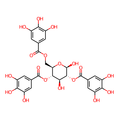 2,4,6-Tri-O-galloyl-beta-gulucose