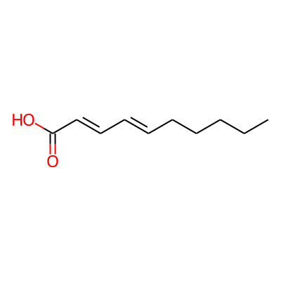 (2E,4E)-2,4-Decadienoic acid