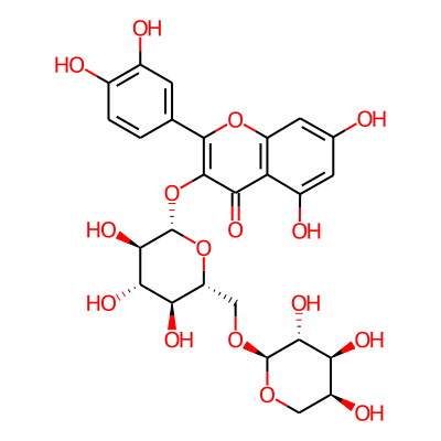 Quercetin-3-arabinoglucoside