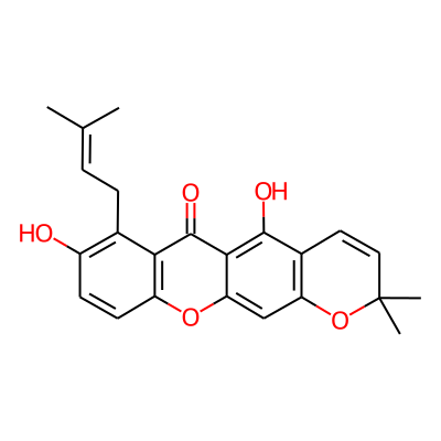 Demethylcalabaxanthone