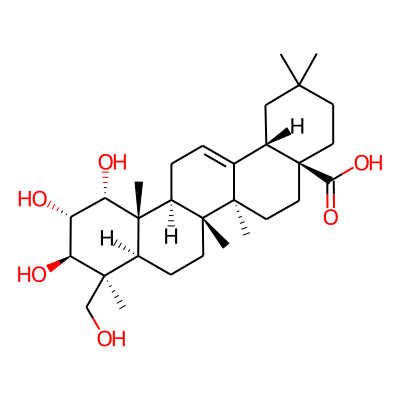 1alpha,2alpha,3beta,24-Tetrahydroxyolean-12-en-28-oic acid