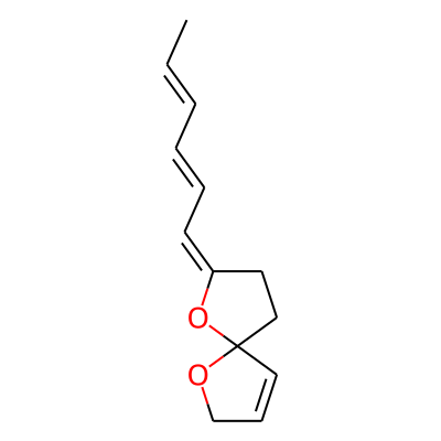 7-(2,4-Hexadiynylidene)-1,6-dioxaspiro[4,4]nona-2,8-diene