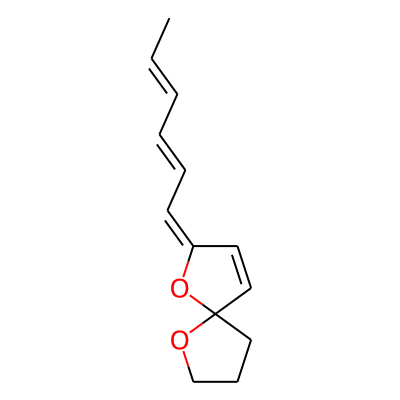 2-(2,4-Hexadiynylidene)-1,6-dioxaspiro[4,4]non-3-ene